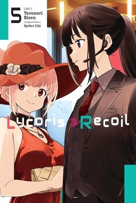 Cover for Lycoris Recoil volume 5.0